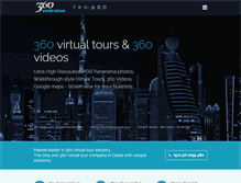 Tablet Screenshot of 360emirates.com